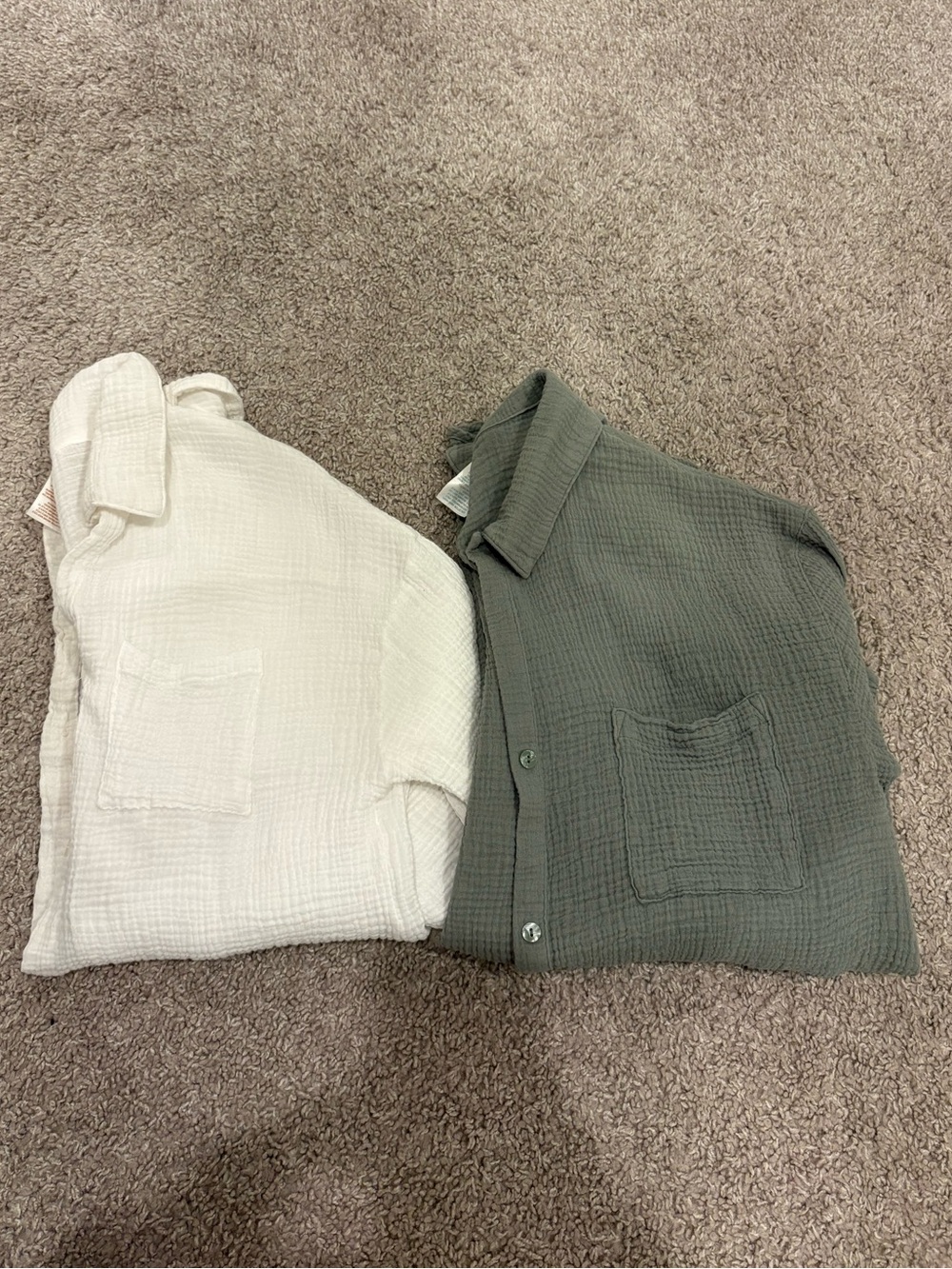 2 lightweight Target Button Down Shirts